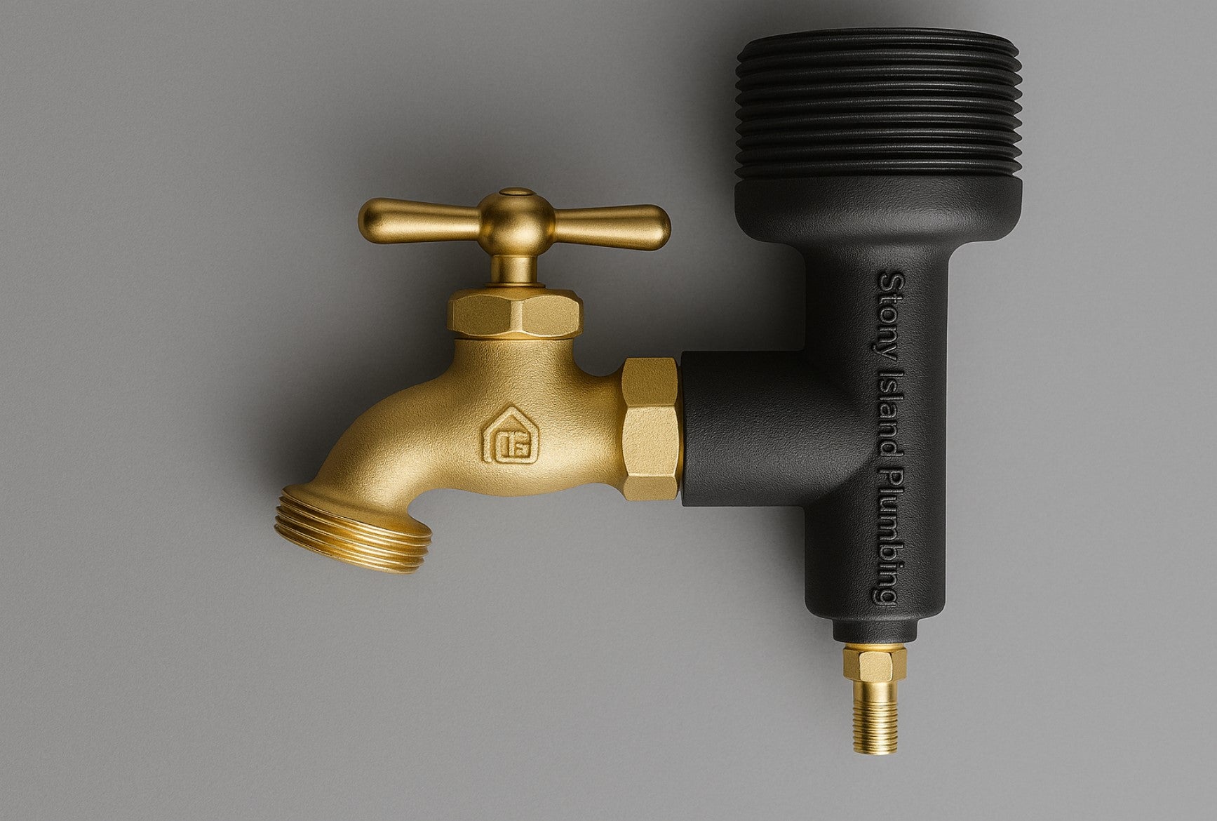 Turboflow Drain Jet- T Male Shut Off Valve